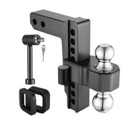 BOVUXKJH Boule D'attelage pour Attelages de Remorque de 2 Pouces. Installation Facile. Pièce de Rechange. Accessoire Réglable, 8 Pouces