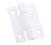 BOVUXKJH Charnière à Paumelle Renforcée à 2 Lames, Blanche, 56 Mm X 43 Mm