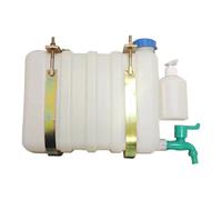 BOVUXKJH Ensemble de Réservoir D'eau à Monter, Conteneur de Stockage D'eau pour Véhicule, Conteneur D'eau Portable En Métal PP Robuste avec Gain de, S