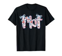 Bow Floral RBT Technicien de comportement enregistré le 4 juillet T-Shirt