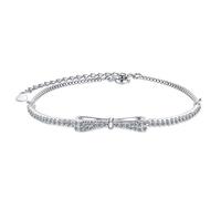 Bow Knot Clear Cubic Zircon Bracelets pour Femmes