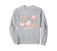 Bow Shirt Pink Coquette Bow Parfum Rouge à lèvres Miroir Oreiller Sweatshirt