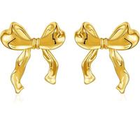 Bow Stud Earrings, Boucles D'oreilles à Tige En Ruban, Boucles d'oreilles à Clous en Ruban, Boucles D'oreilles à Clous Avec Nœud, Cadeau pour Les Femmes et Les Filles