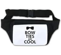 Bow Ties are Cool Bow Tie Black Art Sac banane Blanc