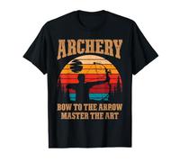 Bow to The Arrow, Master The Art T-Shirt Graphique avec Valeur