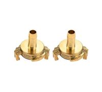 bowarepro Lot de 2 Raccords Plomberie Rapides en Laiton 1/2'' (système Geka raccord de tuyau 1/2'') pour tuyau de 13 mm de diamètre intérieur