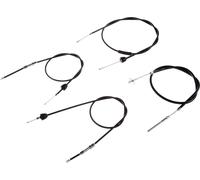 Bowden Câble Set en noir, Hycomat, démarreur FC.-longueur 38mm, levier de frein extérieur - Simson Schwalbe KR51/1