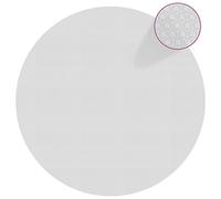 BOWEKAM Accessoires de piscine et spa - Housses de piscine et tapis de sol - Film solaire flottant en polyéthylène - 455 cm - Gris