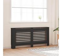BOWEKAM Accessoires électroménagers - Accessoires de chauffage - Cache-radiateur - Noir - 172 x 19 x 81,5 cm - MDF