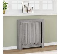 BOWEKAM Accessoires pour appareils électroménagers - Accessoires de chauffage - Cache-radiateur - Gris Sonoma - 78 x 20 x 82 cm - Bois d'ingénierie