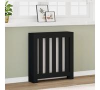 BOWEKAM Accessoires pour appareils électroménagers - Accessoires de radiateur - Cache-radiateur - Noir - 78 x 20 x 82 cm - Bois d'ingénierie