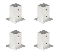 BOWEKAM Accueil & Jardin Lot de 4 chevilles en métal galvanisé 81 mm