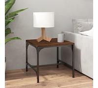BOWEKAM Accueil & Jardin-Table Basse Chêne Marron 50x50x35 cm Bois d'ingénierie Choix de Meubles