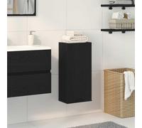 BOWEKAM Armoire murale Chêne Noir 32x20x67 cm Bois d'ingénierie