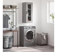 BOWEKAM Armoire murale Sonoma grise 34,5 x 34 x 90 cm - Meubles, armoires et rangement, buffets et buffets