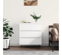 BOWEKAM Armoires et rangements - Buffets et buffets - Buffet - Buffet blanc - 60 x 35 x 70 cm - Bois d'ingénierie
