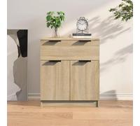BOWEKAM Armoires et rangements - Buffets et buffets - Buffet - Chêne Sonoma - 60 x 30 x 70 cm - Bois d'ingénierie
