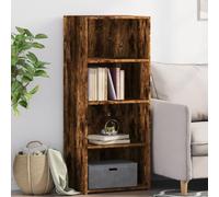 BOWEKAM Armoires et rangements - Buffets et buffets - Meuble haut en chêne fumé 50 x 41 x 124 cm - Bois d'ingénierie