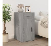 BOWEKAM Armoires et rangements-Bureau-Bureau Gris Sonoma 40x49x75 cm Bois d'ingénierie