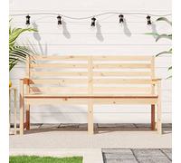 BOWEKAM Banc de jardin en pin massif 159,5 x 48 x 91,5 cm