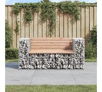 BOWEKAM Banc de jardin Gabion 143 x 71 x 65,5 cm Bois massif Douglas
