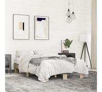 BOWEKAM Beds & Accessories-Beds & Bed Frames-Cadre de lit sans matelas Chêne Sonoma 120 x 200 cm