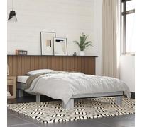 BOWEKAM Beds & Accessories Cadre de lit sans matelas Gris Sonoma 75 x 190 cm Petit lit simple