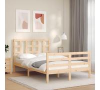 BOWEKAM Beds & Accessories - Lits et cadres de lit - Cadre de lit sans matelas - 120 x 200 cm - Bois massif