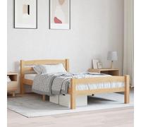 BOWEKAM Beds & Accessories - Lits et cadres de lit - Cadre de lit sans matelas en pin massif - 100 x 200 cm