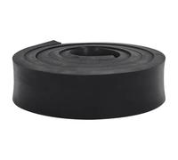 BOWEKAM Bordure en caoutchouc pour chasse-neige pour pelouse et jardin Noir 300 x 10 x 2 cm