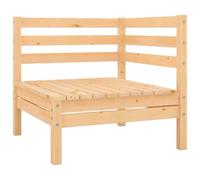 BOWEKAM Canapé d'angle de jardin en pin massif - Meubles d'extérieur, sièges extérieurs, canapés sectionnels extérieurs