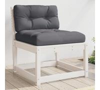 BOWEKAM Canapé pour la maison et le jardin avec coussins Choix de meubles en pin massif blanc