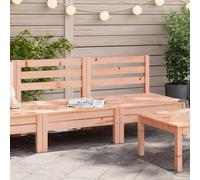 BOWEKAM Canapés de jardin sans accoudoirs 2 pièces en bois massif Douglas
