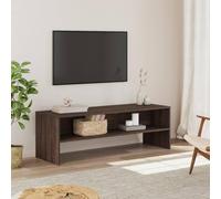 BOWEKAM Centres de divertissement et meubles TV - Meuble TV en chêne marron - 120 x 40 x 40 cm - Bois d'ingénierie