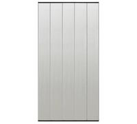 BOWEKAM Decor-Window Treatments-Moustiquaire de porte en polyester Noir 100 x 220 cm