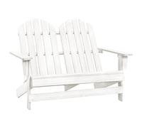 BOWEKAM Home & Garden-Adirondack Chaise de jardin Chaise de jardin en bois d'épicéa blanc massif 2 places, choix de meubles