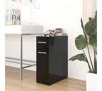 BOWEKAM Home & Garden-Armoire d'apothicaire Noir 20 x 45,5 x 60 cm