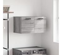 BOWEKAM Home & Garden-Armoire murale en bois Sonoma Gris 60 x 36,5 x 35 cm