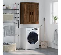 BOWEKAM Home & Garden-Armoire murale en chêne marron 69,5 x 34 x 90 cm