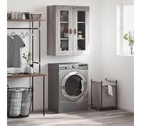BOWEKAM Home & Garden Armoire murale Sonoma Gris 69,5 x 34 x 90 cm