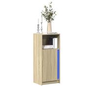 BOWEKAM Home & Garden Buffet avec LED en chêne sonoma 42,5 x 34 x 100 cm