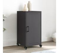 BOWEKAM Home & Garden Buffet en acier Noir 36 x 39 x 72 cm