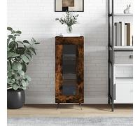 BOWEKAM Home & Garden Buffet en chêne fumé 34,5 x 34 x 90 cm