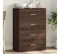 BOWEKAM Home & Garden Buffet en chêne Marron 60 x 31 x 84 cm