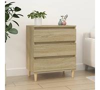 BOWEKAM Home & Garden Buffet en chêne Sonoma 60 x 35 x 70 cm