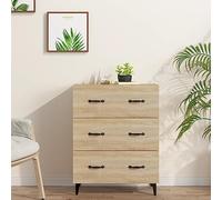 BOWEKAM Home & Garden Buffet en chêne Sonoma 69,5 x 34 x 90 cm