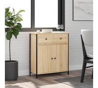 BOWEKAM Home & Garden Buffet en chêne Sonoma 70 x 30 x 80 cm