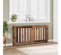 BOWEKAM Home & Garden Cache-radiateur en bois ancien 175 x 20 x 82 cm