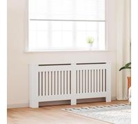 BOWEKAM Home & Garden Cache-radiateur en MDF Blanc 172 cm