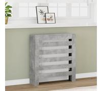 BOWEKAM Home & Garden Cache-radiateur Gris béton 78 x 20 x 82 cm